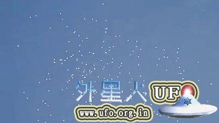 2014年10月23日众多UFO成群在墨西哥上空出没的图片