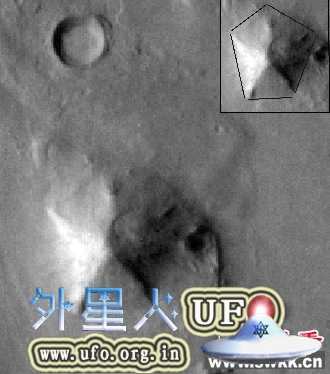 火星上的金字塔之谜视频＆图片