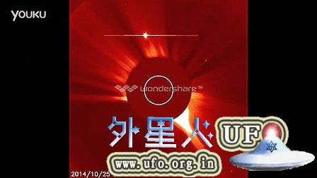2014年10月太阳周围的UFO的图片