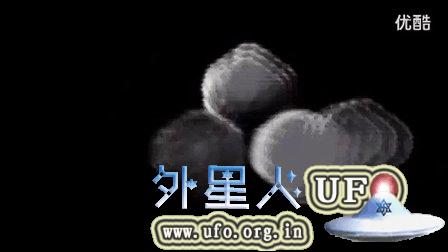 2014年11月6日纽约市上空多个六角形UFO的图片