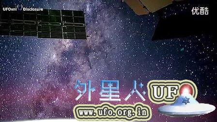2014年11月11日国际空间站拍到绿色银河母舰的图片
