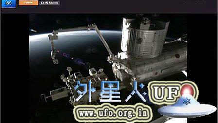 2014年11月27日国际空间站拍到UFO的图片