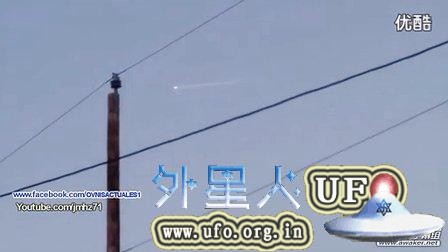 2015年1月15日加拿大上空UFO追逐飞机