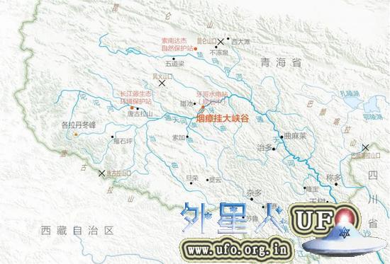 烟瘴挂大峡谷位置图 烟瘴挂峡谷是长江上的第一个大峡谷，在牙曲汇入通天河的地方形成了较大落差。因为地形险峻、环境封闭、人迹罕至，这里成为长江上游的一座生态孤岛。 第3张