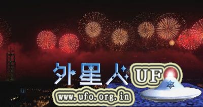 昨晚，奥林匹克中心区举行APEC焰火表演。新华社发 第1张