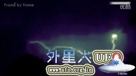 2015年8月1日特拉华州绿色光球与闪电UFO