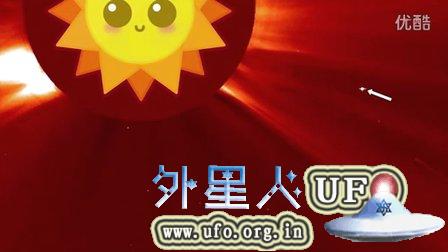 2015年8月30日太阳周围的UFO NASA视频的图片
