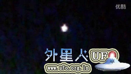 2015年9月13日加州兰色光球UFO的图片