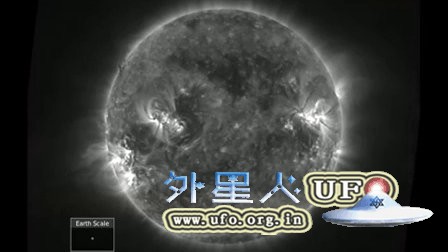 2015年11月7日-9日太阳耀斑与UFO的图片