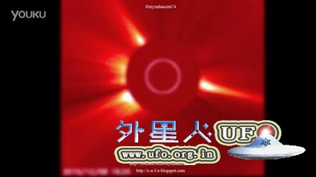 2015年12月8日太阳周围的巨大UFO的图片