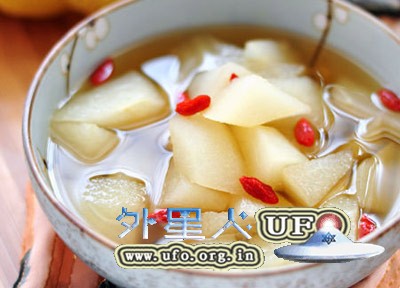 春季干燥易咳嗽 陈皮梨汤止咳润肺的图片