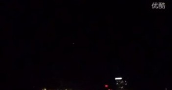 2016年1月8日好莱坞白色光点UFO