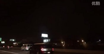 2016年2月1日芝加哥低空3个发光UFO