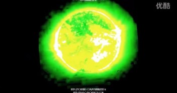 2016年1月13日NASA监测太阳视频颜色变异