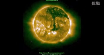 2016年1月19日太阳周围的UFO