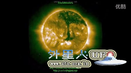 2016年1月19日太阳周围的UFO的图片