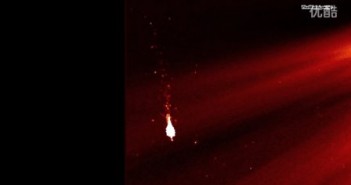 2016年1月22日太阳周围巨大花瓶样UFO