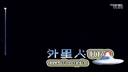 2016年1月15日太阳周围巨大长形发光UFO的图片