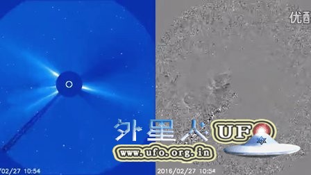 2016年2月27日太阳SOHO记录 - 外星人UFO真相_说飞碟探索ET外星人_揭秘不明飞行物之谜的网站