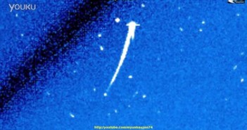 2016年3月9日太阳周围巨大发光UFO