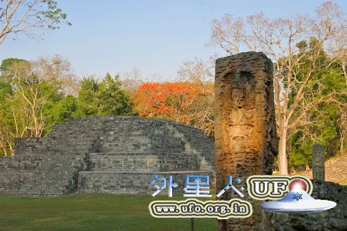 洪都拉斯科科潘玛雅金字塔古迹遗址的图片 第2张