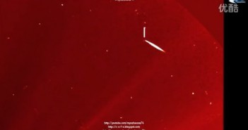 2016年3月19日太阳周围巨大的发光UFO