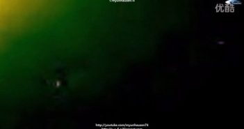 2016年4月11日太阳周围的✔形UFO