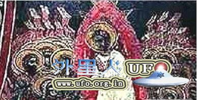 古老教堂壁画证据表明耶稣是外星人派来的使者的图片 第1张