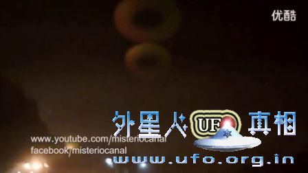 泰国上空出现3个巨大的环形UFO的图片