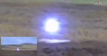2016年9月10震撼的草原超低空强光UFO视频