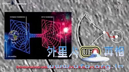 NASA拍摄UFO扩大到进入黑洞？的图片