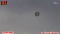 实拍圆盘状UFO遭到地面部队的攻击