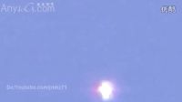 会发光的“十字”型ufo的图片