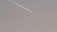 怀北滑雪场上空发现一对UFO,飞向太阳山中的图片