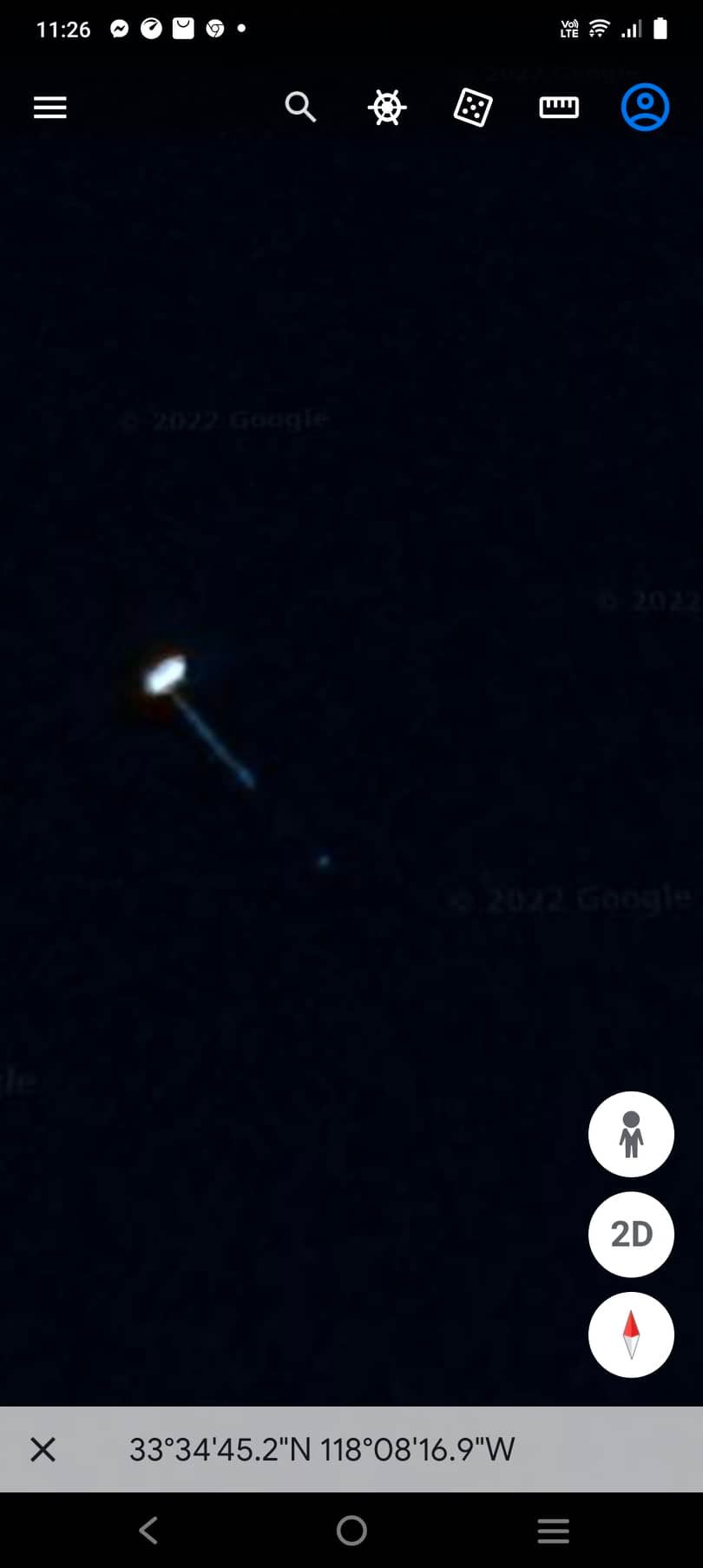 这些画面不是特效，而是Google Earth实拍的真实UFO影像🛰