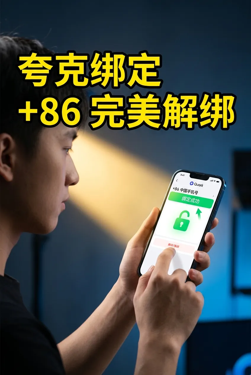 夸克关联中国手机号操作指南:绑定与解绑全解析 夸克关联中国手机号操作指南:绑定与解绑全解析
